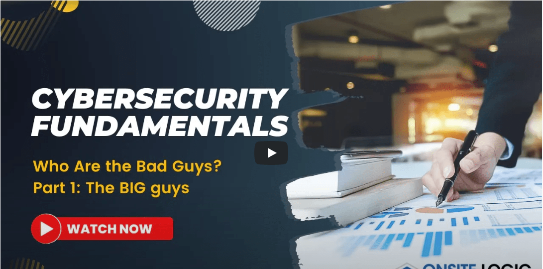 picture graphic ready cybersecurity fundamentals: who are the bad guys?