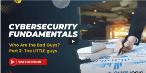 picture graphic reading cybersecurity fundamentals: who are the bad guys